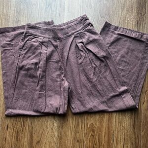 Abercrombie & Fitch Mauve Trousers